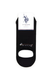 USPA Men Sock Dexter-sk25 2li pkt Black VR046 USPSK107 US POLO ASSN.