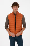 USPA Men Vest S/L Duck Feather Copper VR182 USPJK178 US POLO ASSN.