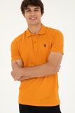 USPA Polo Shirt Men Tile VR031 USPOM232 Single Color Horse US Polo Assn.