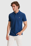 USPA Men Polo Shirt SCH Out Door Navy VR059 USPOM335 US Polo Assn.