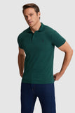 USPA Men Polo Shirt SCH Dark Green VR079 USPOM333 US Polo Assn.