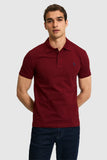USPA Men Polo Shirt SCH New Plum VR177 USPOM334 US Polo Assn.