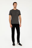 USPA Men Chino Slim Black VR046 USPA USPCH114 US POLO ASSN.