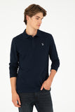 USPA Men Full Sleeve Polo Navy VR033 USPOM243 US Polo Assn.