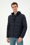 USPA Men Jacket Vest Quilted F/S Navy VR033 USPJK147 US POLO ASSN.