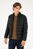 USPA Men Jacket Quilted F/S Black VR046 USPJK154 US POLO ASSN.