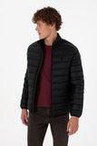 USPA Men Jacket Quilted F/S Black VR046 USPJK159 US POLO ASSN.