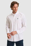 USPA Men Shirt Cedro S F/S White VR013 USPSH378 US Polo Assn.