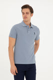 USPA Polo Shirt Men Indigo VR028 USPOM256 USPA LOGO US POLO ASSN.