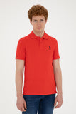 USPA Polo Shirt Red VR030 USPOM265 USPA LOGO US POLO ASSN.