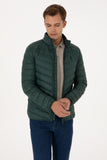 USPA Men Jacket Quilted F/S Dark Green VR079 USPJK160 US POLO ASSN.