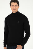 USPA Men Jumper H/Neck Black VR046 USPJR383 US POLO ASSN.