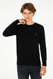 USPA M Jumper R/Neck  Black VR046 USPJR360 US POLO ASSN.