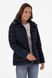 USPA Women Over Coat F/S Navy VR033 USPJK171 US POLO ASSN.