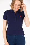 USPA Polo Shirt Women Navy VR033 USPOW069 SCL US Polo Assn.