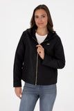USPA Women Over Coat F/S Black VR046 USPJK185 US POLO ASSN.