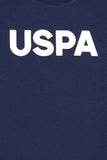 USPA Boys T-Shirt Round Neck Navy VR033 USTSB044