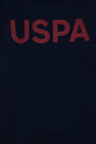 USPA Boy Jumper R/Neck Navy VR033 USPJR396 US POLO ASSN.