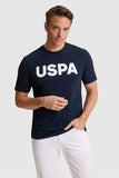 USPA Men Polo T-Shirt USPA Navy VR033 USTSM078 US Polo Assn.