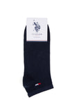 USPA Women Socks James-2-SK25 2li pkt Navy VR033 USPSK116 US POLO ASSN.