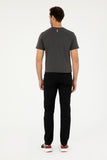 USPA Men Chino Slim Black VR046 USPA USPCH114 US POLO ASSN.