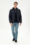 USPA Men Jacket Vest Quilted F/S Navy VR033 USPJK147 US POLO ASSN.