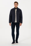 USPA Men Jacket Quilted F/S Navy VR033 USPJK158 US POLO ASSN.
