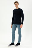 USPA Men Jumper R/Neck Navy VR033 USPJR380 US POLO ASSN.