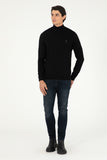 USPA Men Jumper H/Neck Black VR046 USPJR383 US POLO ASSN.