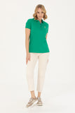 USPA Polo Shirt Women Green VR054 USPOW068 SCL US Polo Assn.