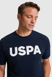USPA Men Polo T-Shirt USPA Navy VR033 USTSM078 US Polo Assn.