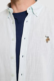 USPA Men Shirt Enzo R F/S Light Blue VR003 USPSH390 US Polo Assn.