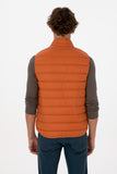 USPA Men Vest S/L Duck Feather Copper VR182 USPJK178 US POLO ASSN.