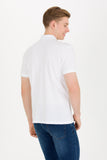 US Polo Assn. White Men Polo Shirt SCH VR013 USPOM172 USPA