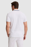 USPA Men Polo Shirt BP#3 USPA White VR013 USPOM352 US Polo Assn.