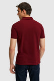 USPA Men Polo Shirt SCH New Plum VR177 USPOM334 US Polo Assn.