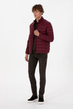 USPA Men Jacket Quilted F/S New Plum VR177 USPJK173 US POLO ASSN.