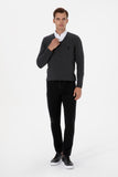 USPA Men Jumper V/NeckAnthracite VR081 USPJR408 US POLO ASSN.