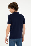 USPA Polo Shirt Men Navy VR033 USPOM261 USPA LOGO US POLO ASSN.