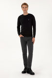 USPA Men Jumper R/Neck Black VR046 USPJR384 US POLO ASSN.