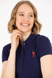 USPA Polo Shirt Women Navy VR033 USPOW069 SCL US Polo Assn.