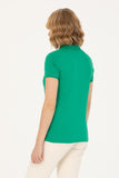 USPA Polo Shirt Women Green VR054 USPOW068 SCL US Polo Assn.