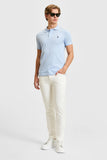 USPA Men Polo Shirt SCH Light Blue VR003 USPOM337 US Polo Assn.