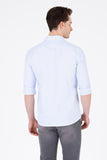 US Polo Assn. Men Shirt Slim Full Sleeve Light Blue VR003 USPSH325 USPA