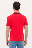 USPA Polo Shirt Men Red VR030 USPOM215 Big Pony Logo Number 3 US Polo Assn.