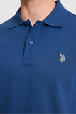 USPA Men Polo Shirt SCH Out Door Navy VR059 USPOM335 US Polo Assn.