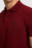 USPA Men Polo Shirt SCH New Plum VR177 USPOM334 US Polo Assn.