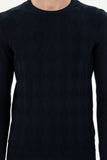 USPA M Jumper R/Neck Boxes Black VR033 USPJR352 US POLO ASSN.