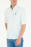 USPA Shirt Men Nile VR083 USPSH337 Regular Button Down Full Sleeve US Polo Assn.