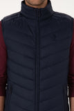 USPA Men Vest S/L Duck Feather Navy VR033 USPJK167 US POLO ASSN.